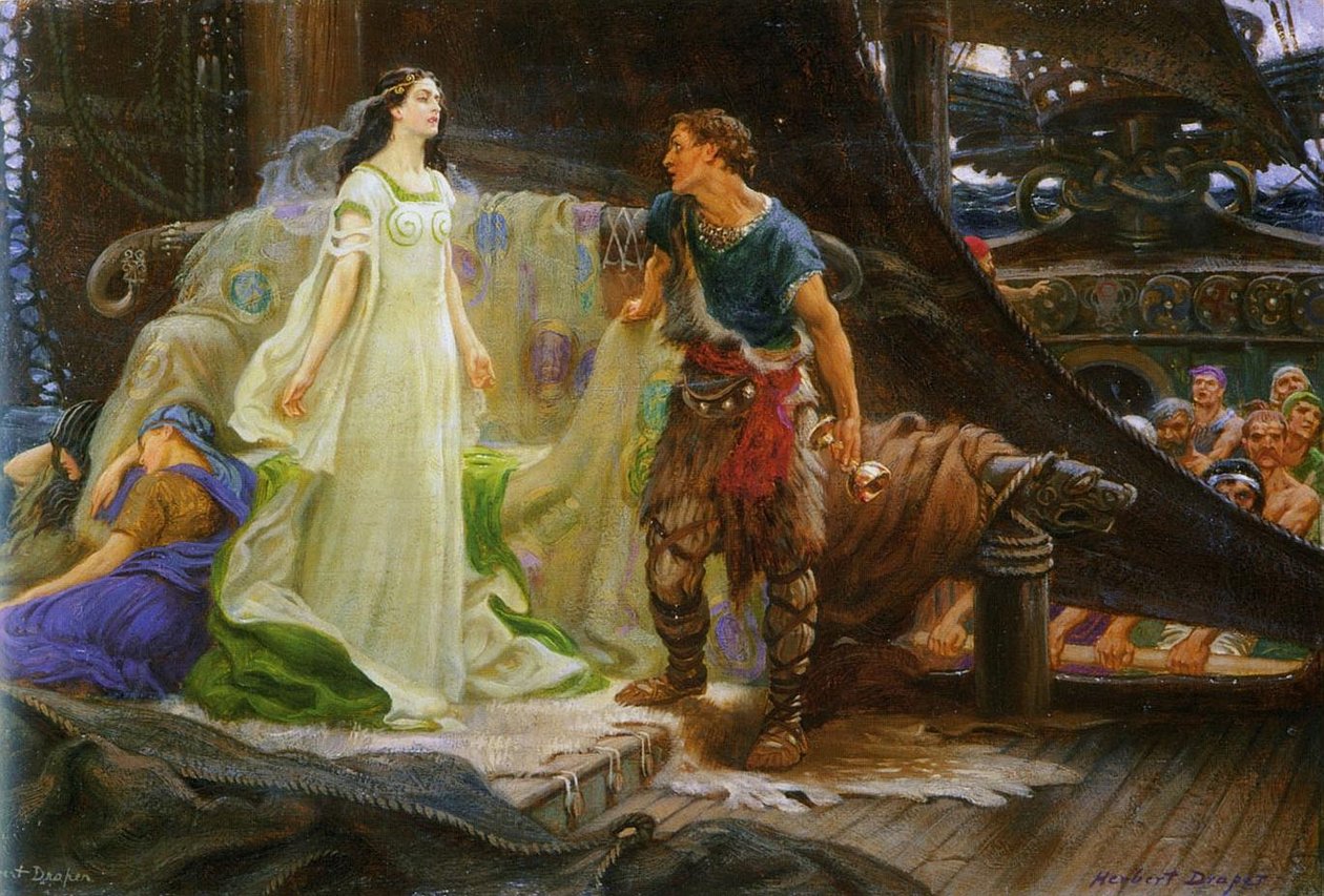 Tristan és Isolde Francais: Tristan et Iseult Polski: Tristan és Izolda alkotó: Herbert James Draper