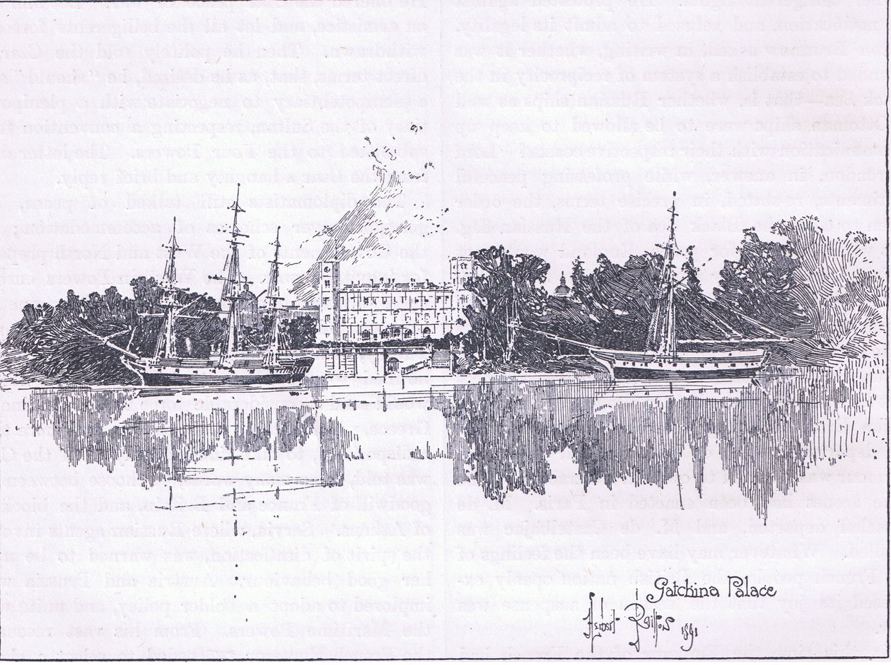 Gatchina palota, Szentpétervár alkotó: Herbert Railton