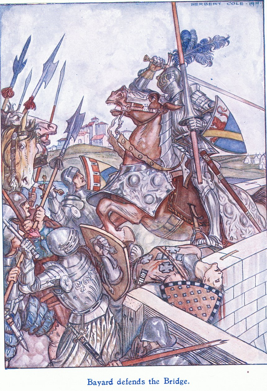 Bayard védi a hidat, 1938 alkotó: Herbert Cole