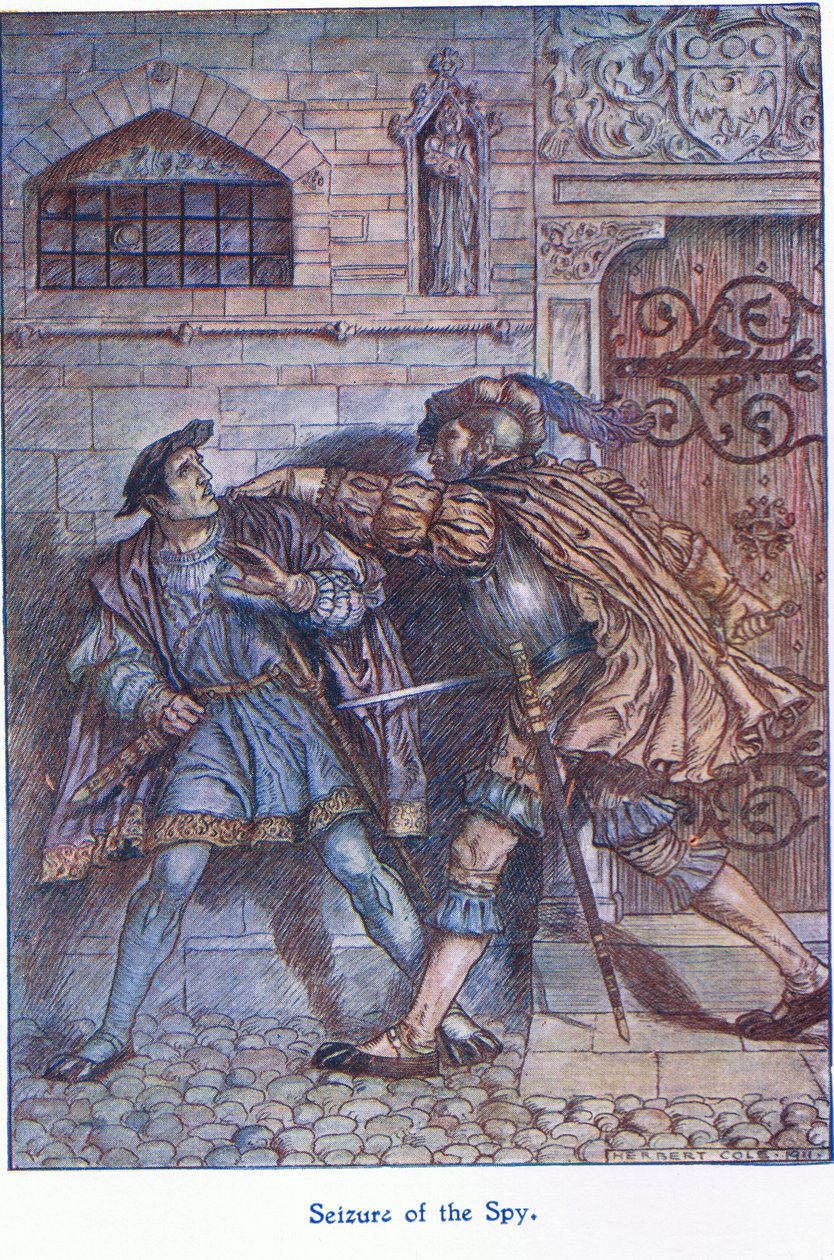 A kém lefoglalása, 1938 alkotó: Herbert Cole