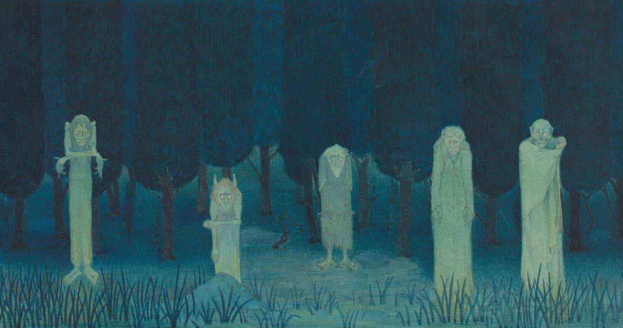 Five Ghouls, 1911-24 alkotó: Herbert E. Crowley