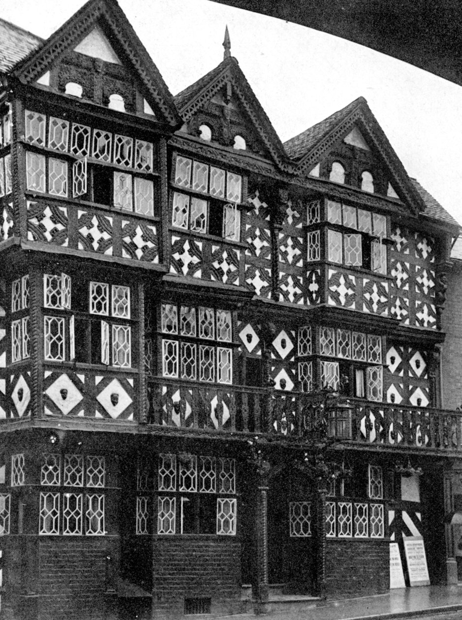 Feathers Hotel, Ludlow, Shropshire, Anglia, 1924-1926 alkotó: Herbert Felton