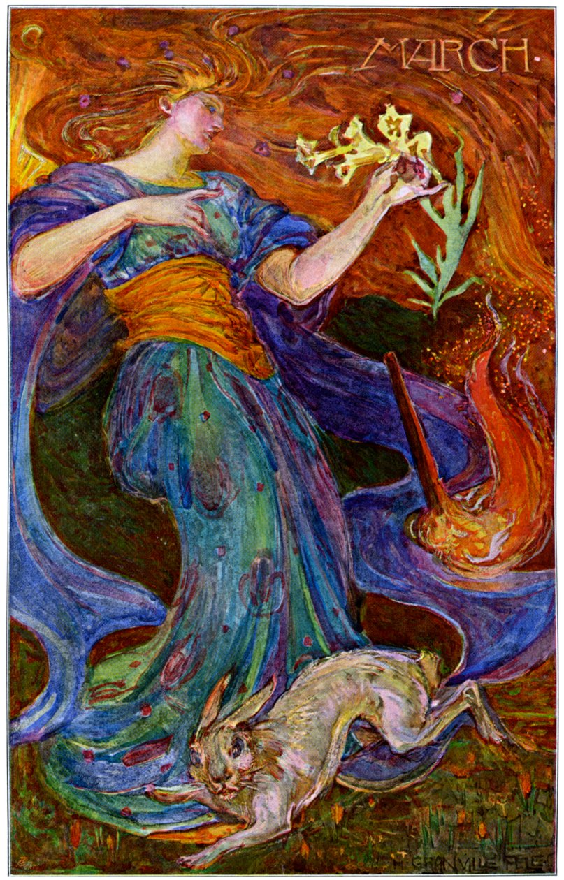 „Március”, 1898. alkotó: Herbert Granville Fell