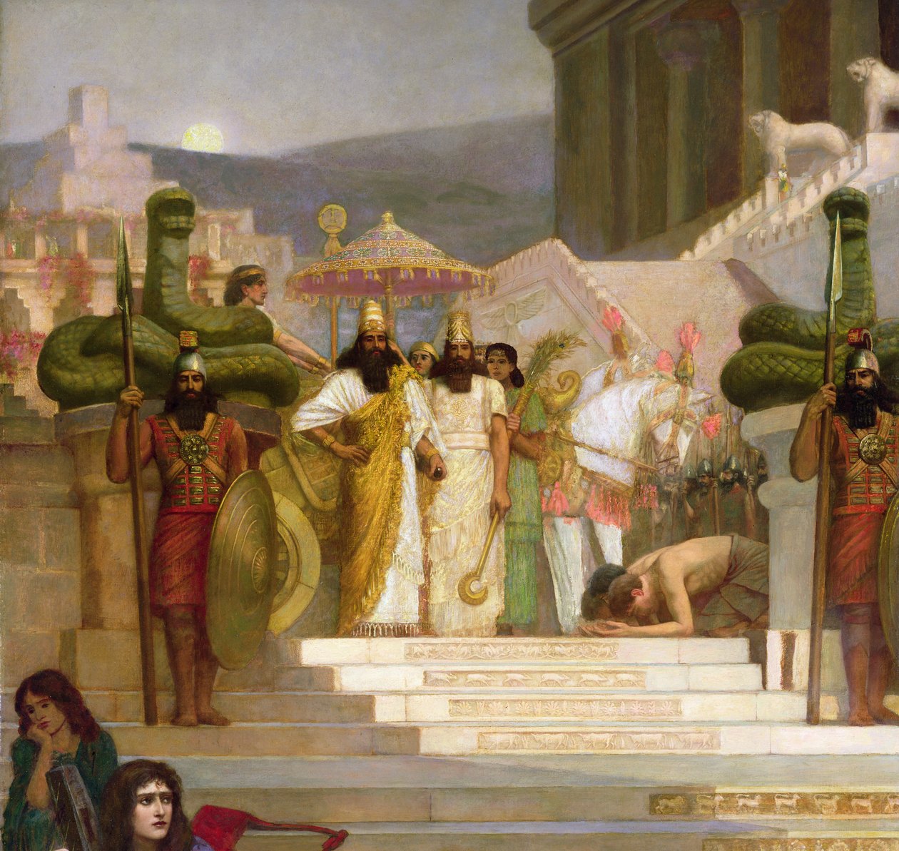 Júda leányai Babilonban alkotó: Herbert Gustave Schmalz
