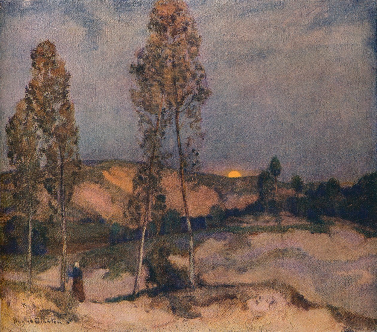 Homokdűnék, Pas De Calais, 1900 alkotó: Herbert Hughes Stanton