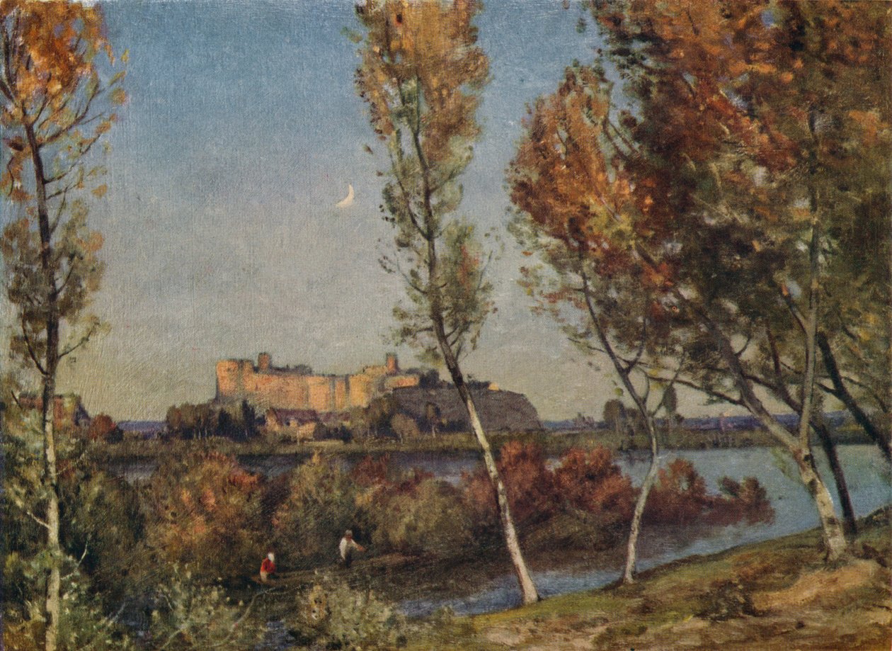 Alkonyat, Avignon, 1920 alkotó: Herbert Hughes Stanton