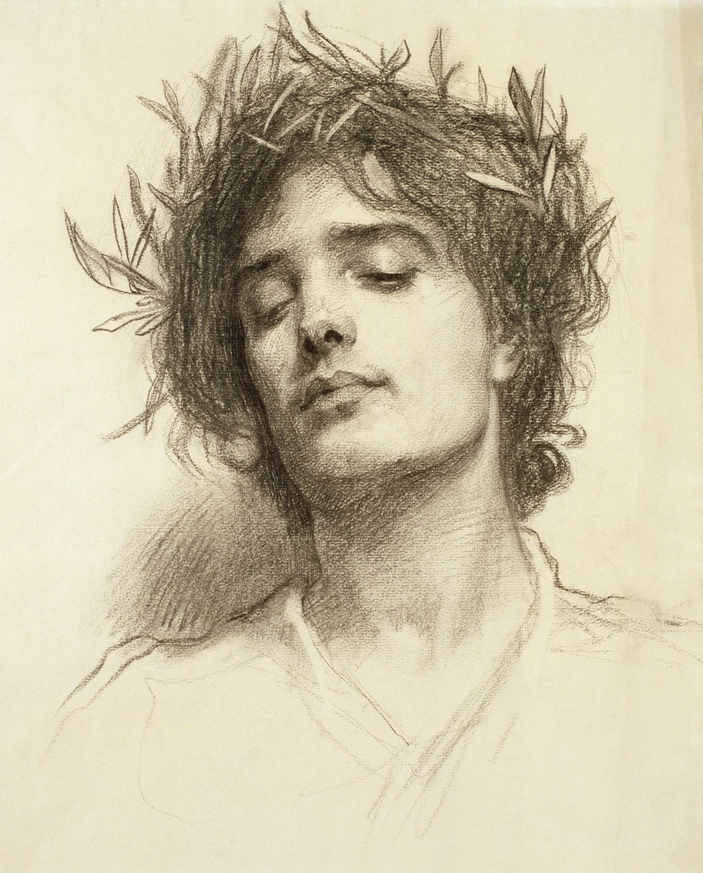 Babérkoszorús figura alkotó: Herbert James Draper