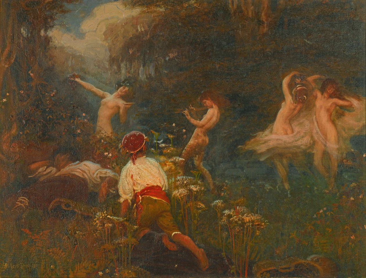 Az első vázlat a The Vintage Mornhoz alkotó: Herbert James Draper