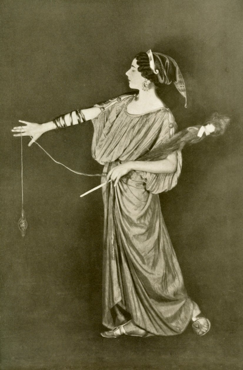 A nép asszonya, 5. század, ie 1924. alkotó: Herbert Norris