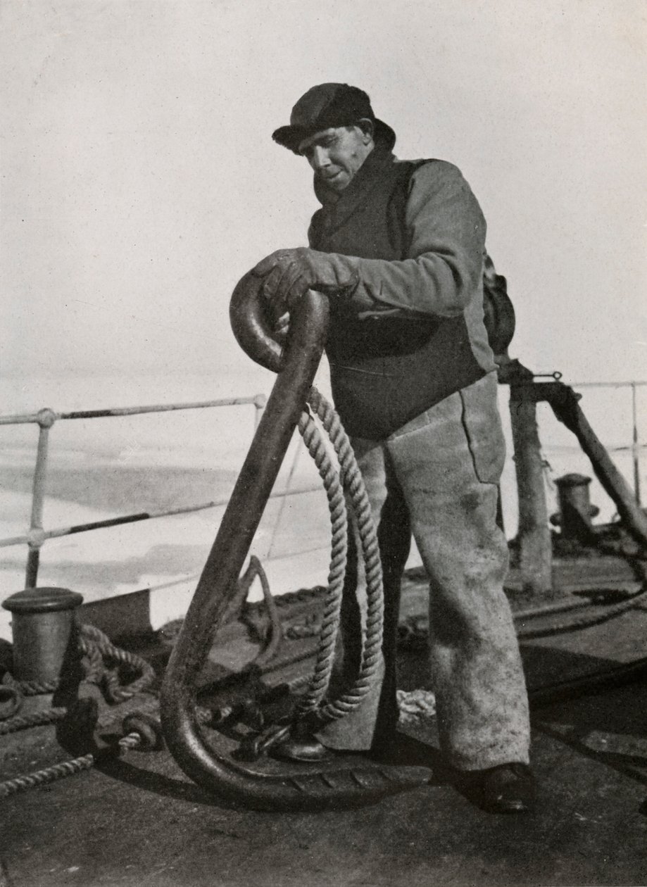 A.B. Cheetham, A Terra Nova csónakmestere, c19101913, 1913 alkotó: Herbert Ponting