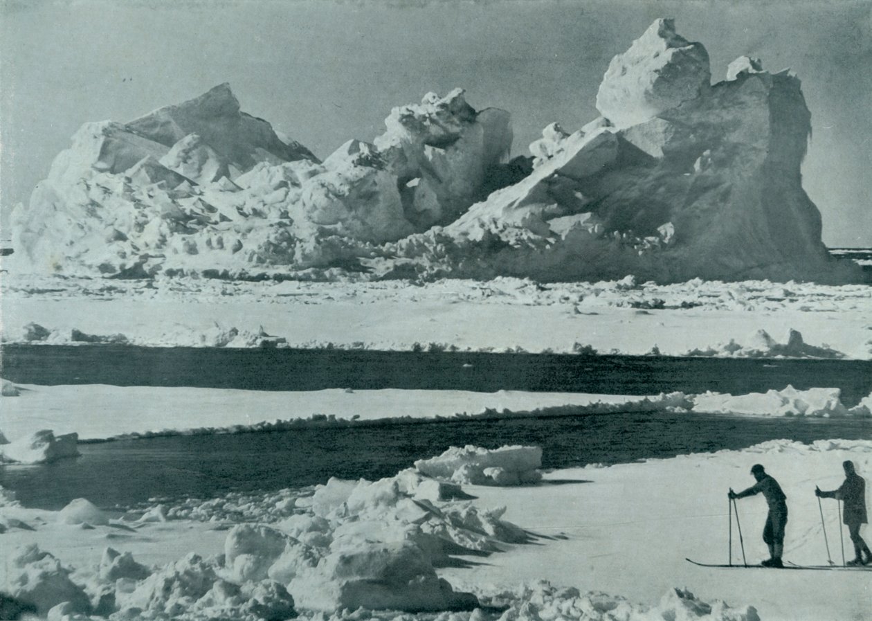 Egy Berg szakít a csomagban, c19101913, 1913 alkotó: Herbert Ponting