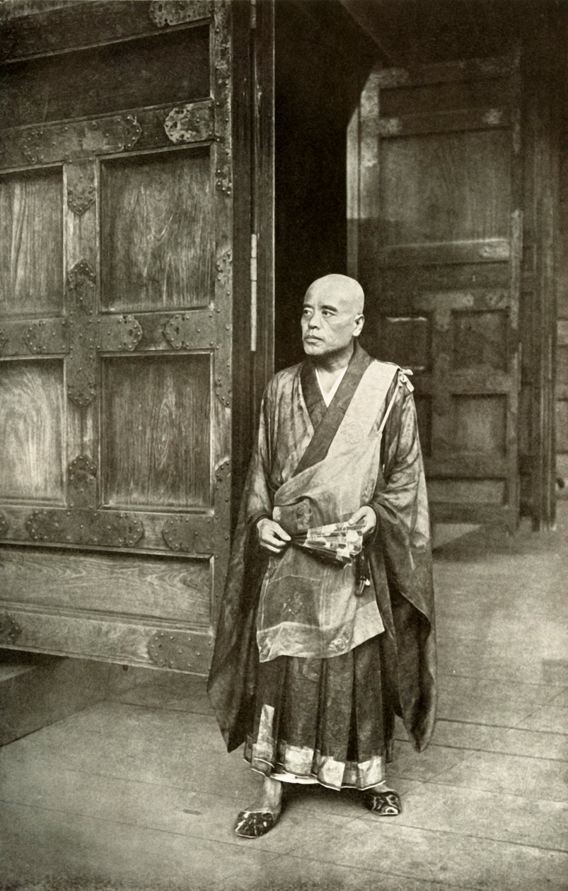 Buddha papja, 1910. alkotó: Herbert Ponting