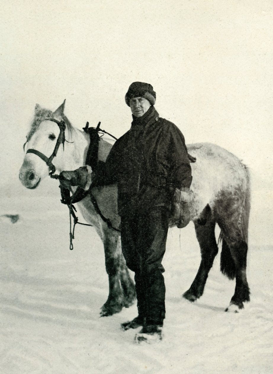 Dr. Wilson és Pony Nobby, 1911, 1913 alkotó: Herbert Ponting