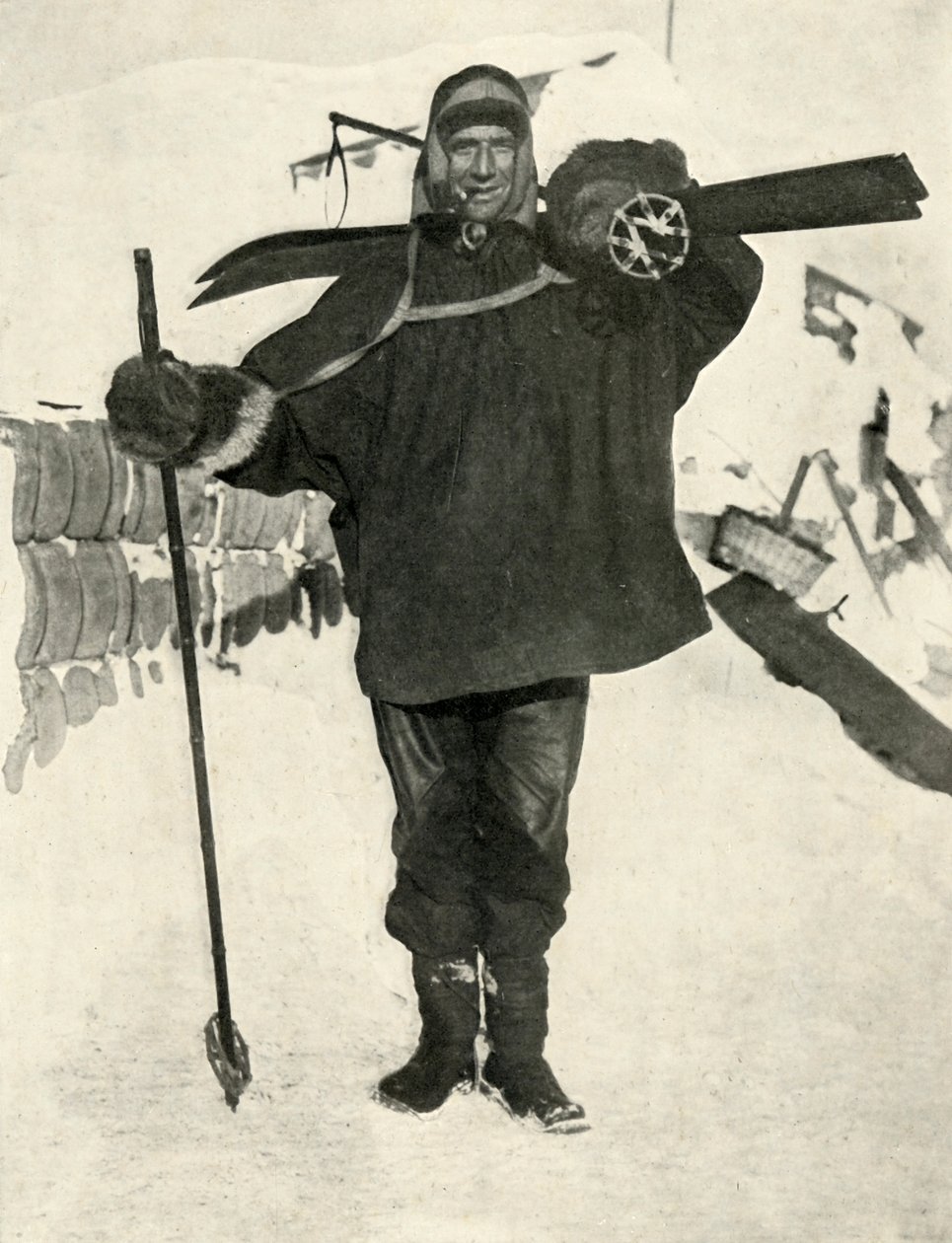 Crean altiszt, aki Albert-érmet kapott, 1911, 1913 alkotó: Herbert Ponting