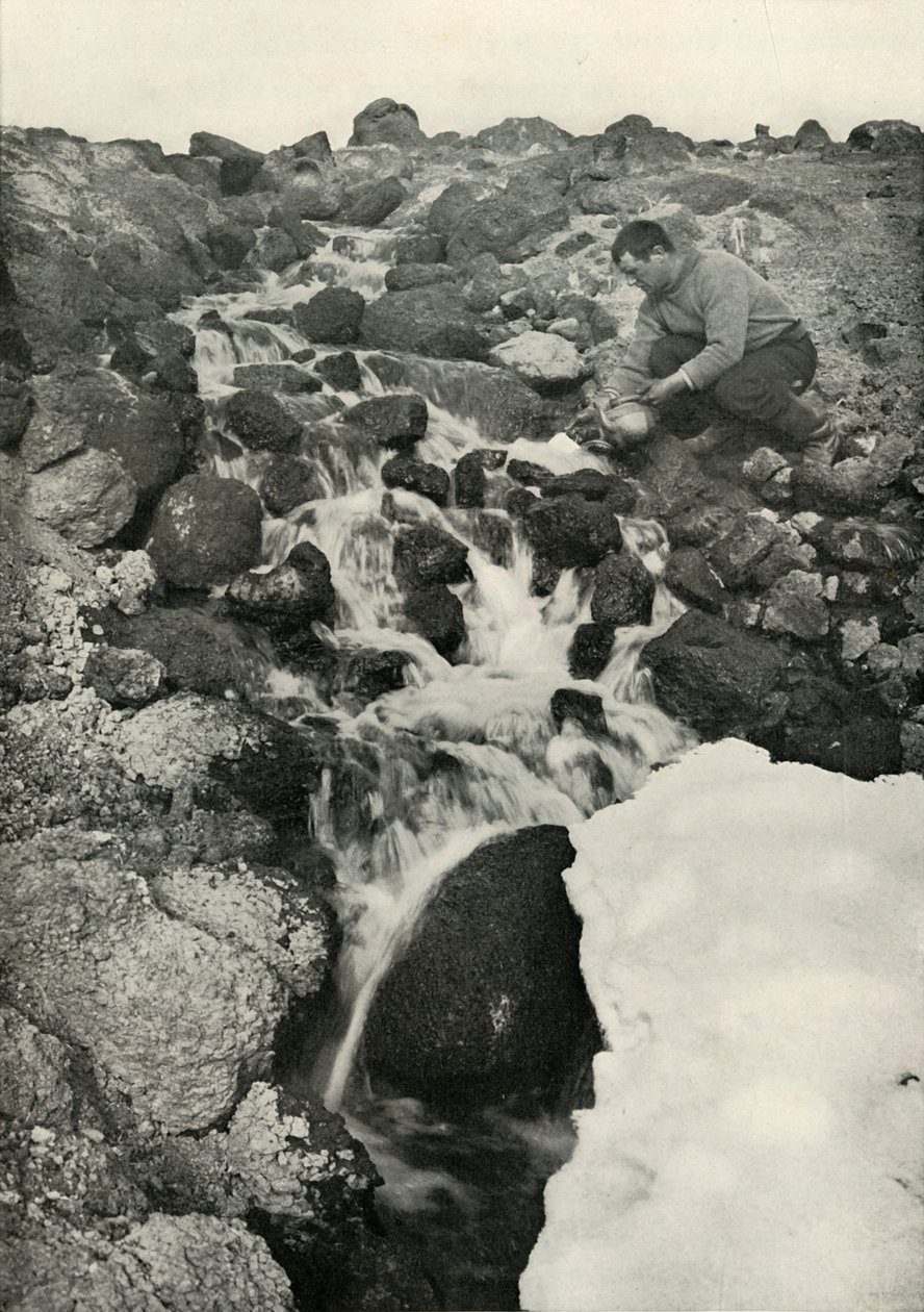Valami jelenség – édesvízi kaszkád, c19101913, 1913 alkotó: Herbert Ponting