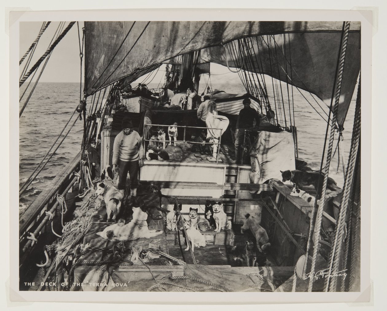 A Terra Nova fedélzete (bromid minta) alkotó: Herbert Ponting