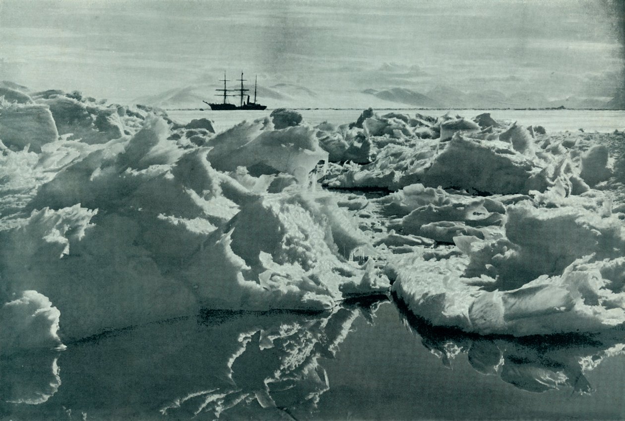 A Terra Nova a McMurdo Soundban, c19101913, 1913 alkotó: Herbert Ponting