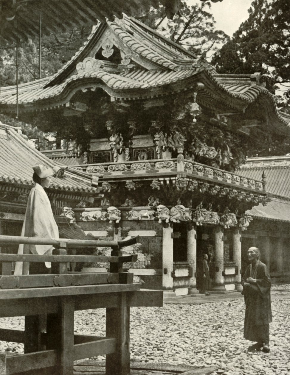 A várható élettartam Nikko, 1910. alkotó: Herbert Ponting