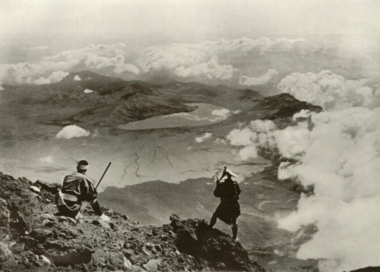 Két mérfölddel a felhők felett, 1910. alkotó: Herbert Ponting
