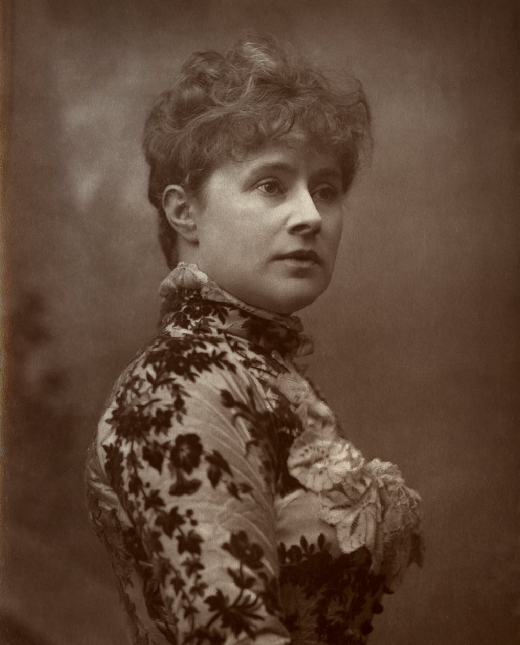 Alice Lingard brit színésznő és énekes, 1884 alkotó: Herbert Rose Barraud