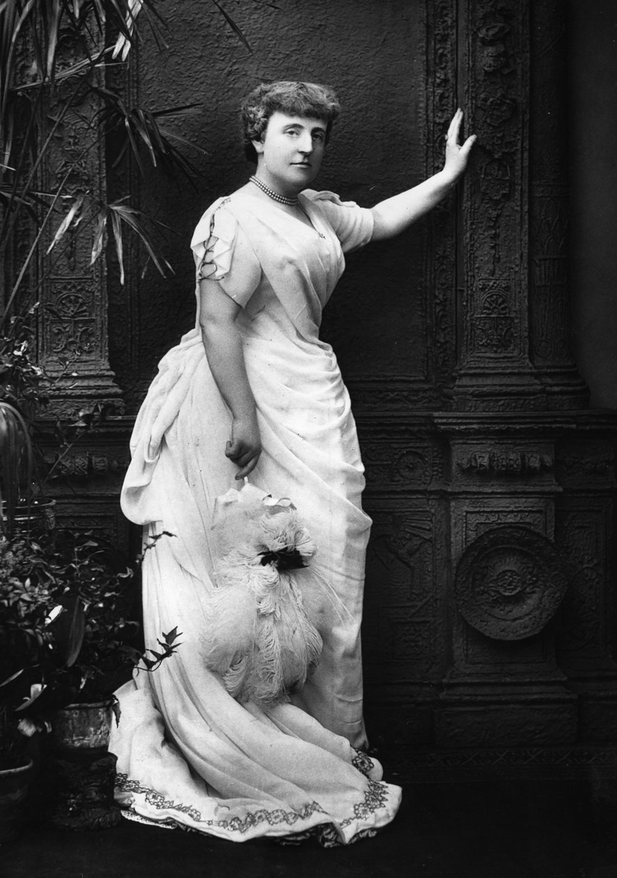 Frances Hodgson Burnett, 1888 alkotó: Herbert Rose Barraud