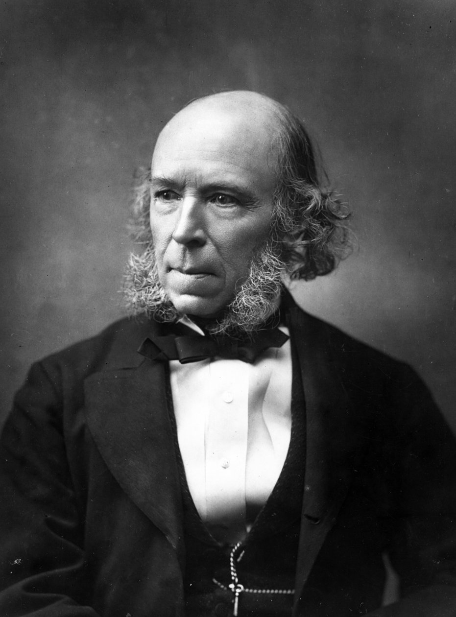 Herbert Spencer, 1888 alkotó: Herbert Rose Barraud