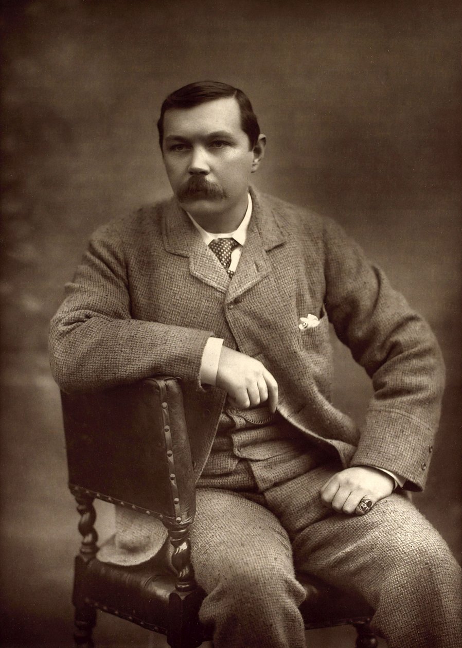 Sir Arthur Conan Doyle portréja 1859-1930, 1893. alkotó: Herbert Rose Barraud