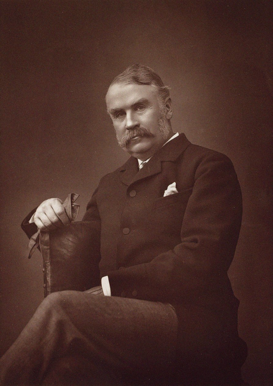Sir William Schwenck Gilbert portréja 1836-1911. alkotó: Herbert Rose Barraud
