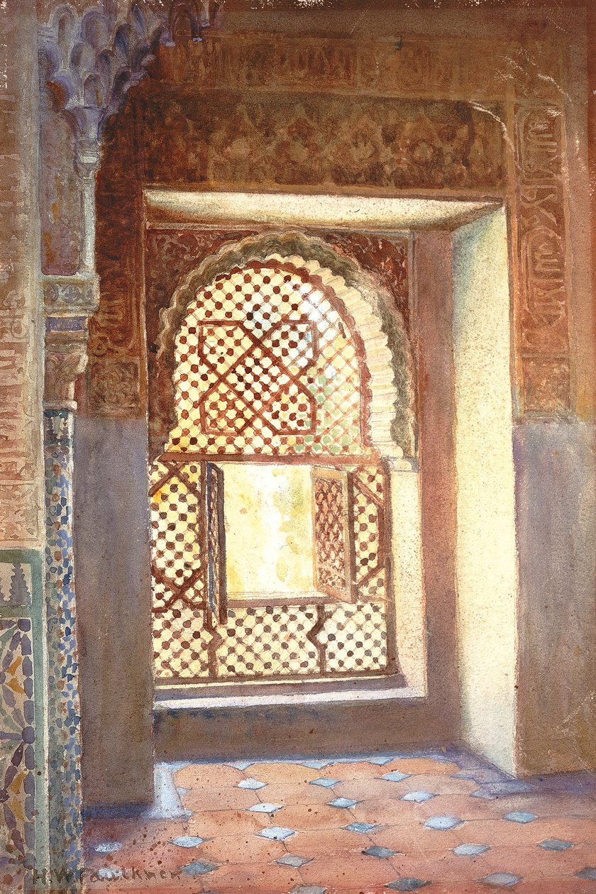 Ablak az igazságszolgáltatás csarnokában, 1906. alkotó: Herbert W. Faulkner