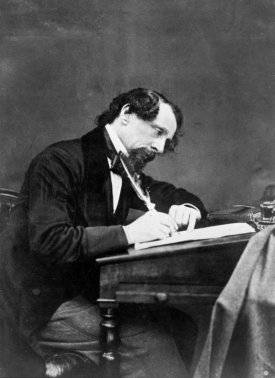 Charles Dickens, 1858 alkotó: Herbert Watkins