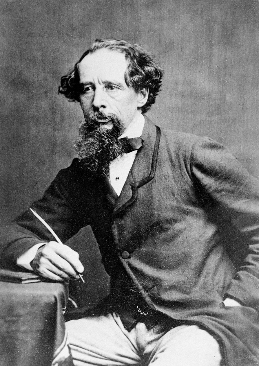 Charles Dickens, 1861 alkotó: Herbert Watkins