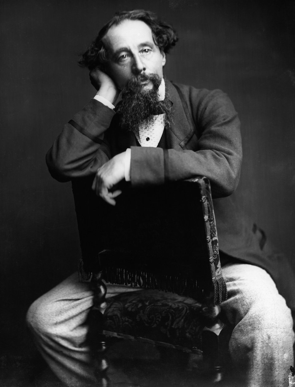 Charles Dickens portréja 1812-1870. alkotó: Herbert Watkins