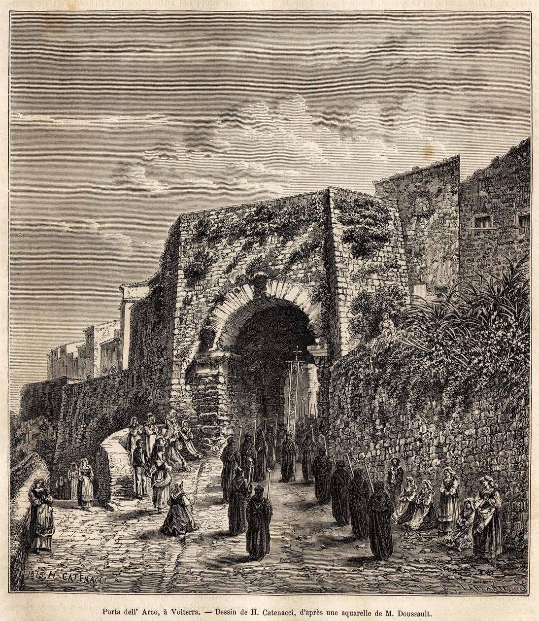 Vallási körmenet a Porta dell