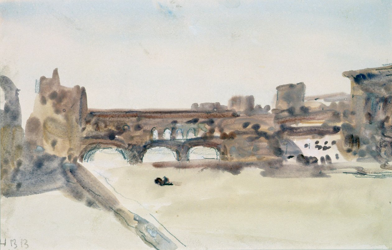A Ponte Vecchio, Firenze alkotó: Hercules Brabazon Brabazon