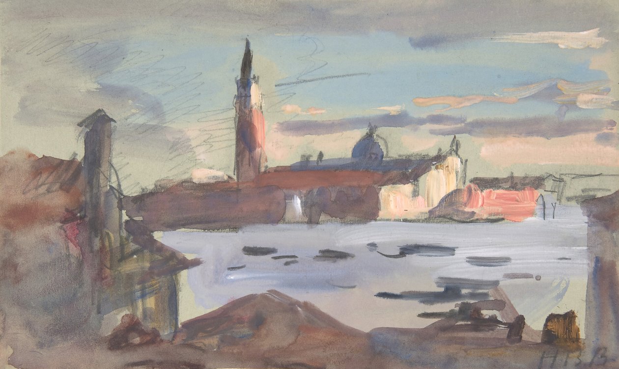 San Giorgio Maggiore, Velence, 1840-1906. alkotó: Hercules Brabazon Brabazon