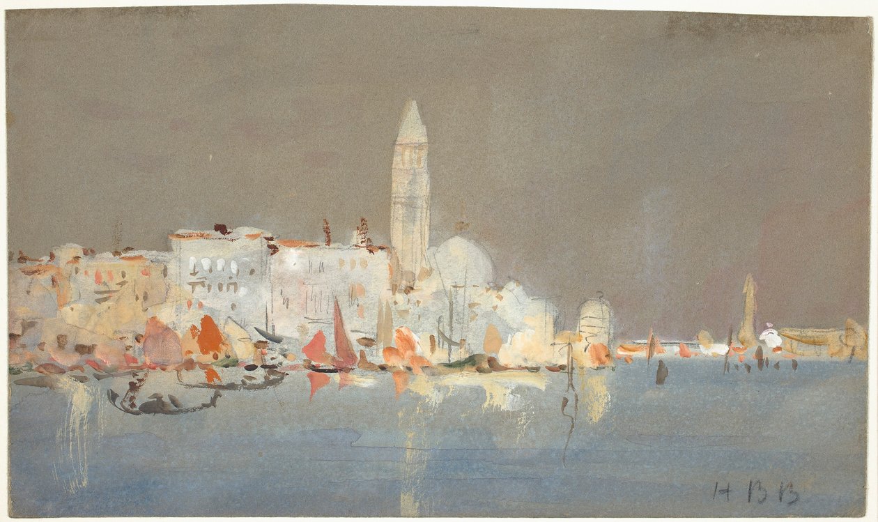 Velencei capriccio harangtoronnyal alkotó: Hercules Brabazon Brabazon