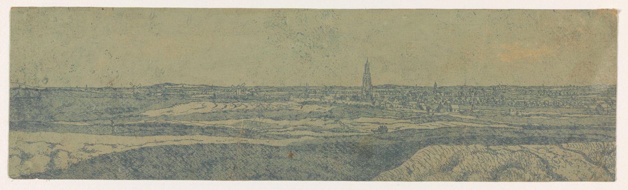 Amersfoort látképe alkotó: Hercules Segers