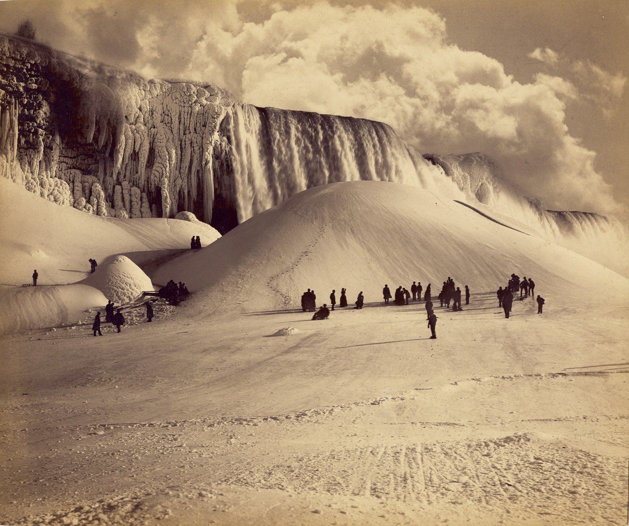 Amerikai Niagara-vízesés alkotó: Herman F. Nielson