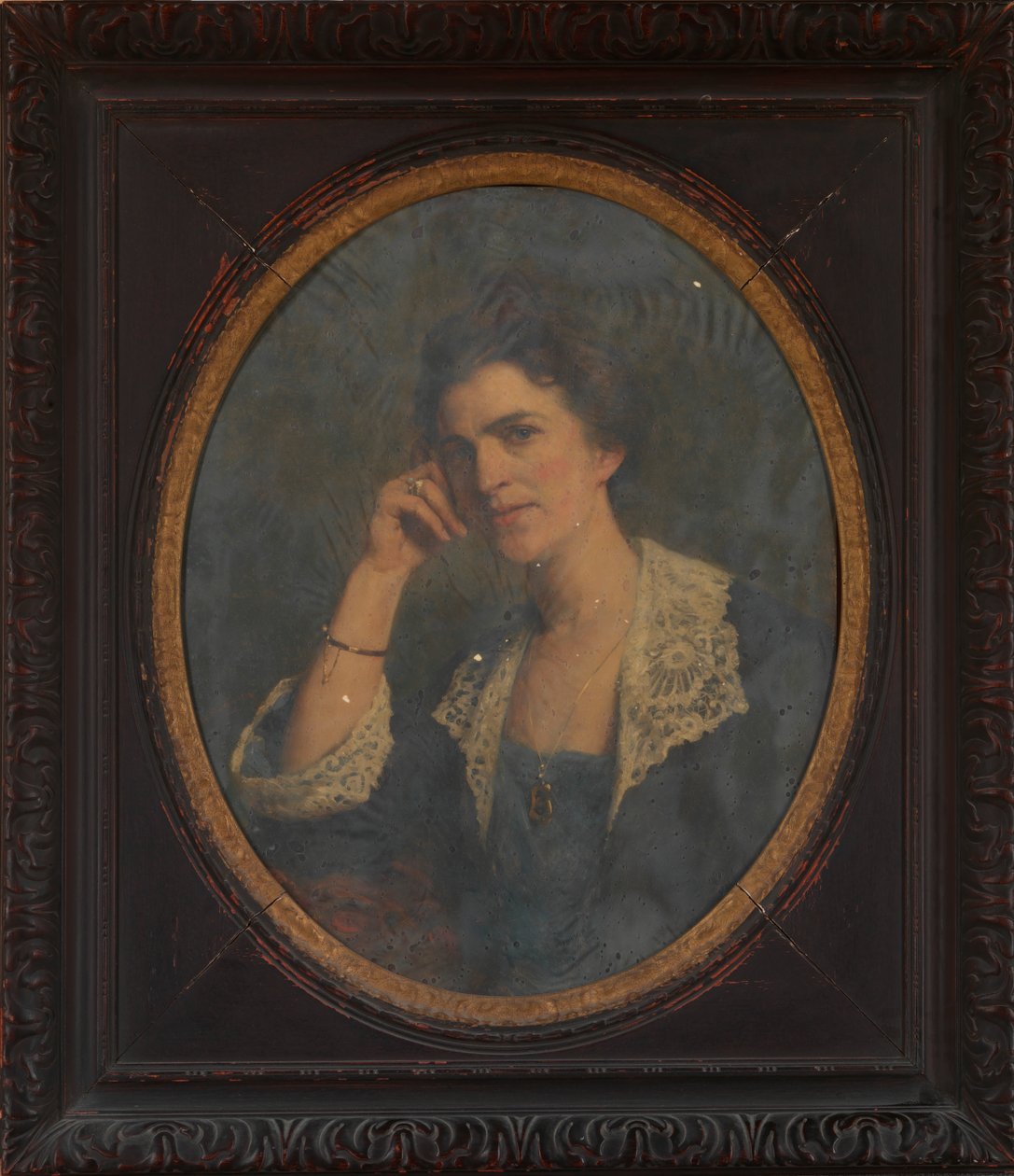 Emily Dorothy Ammann asszony, a művész unokahúga, 1922. alkotó: Herman Hartwich