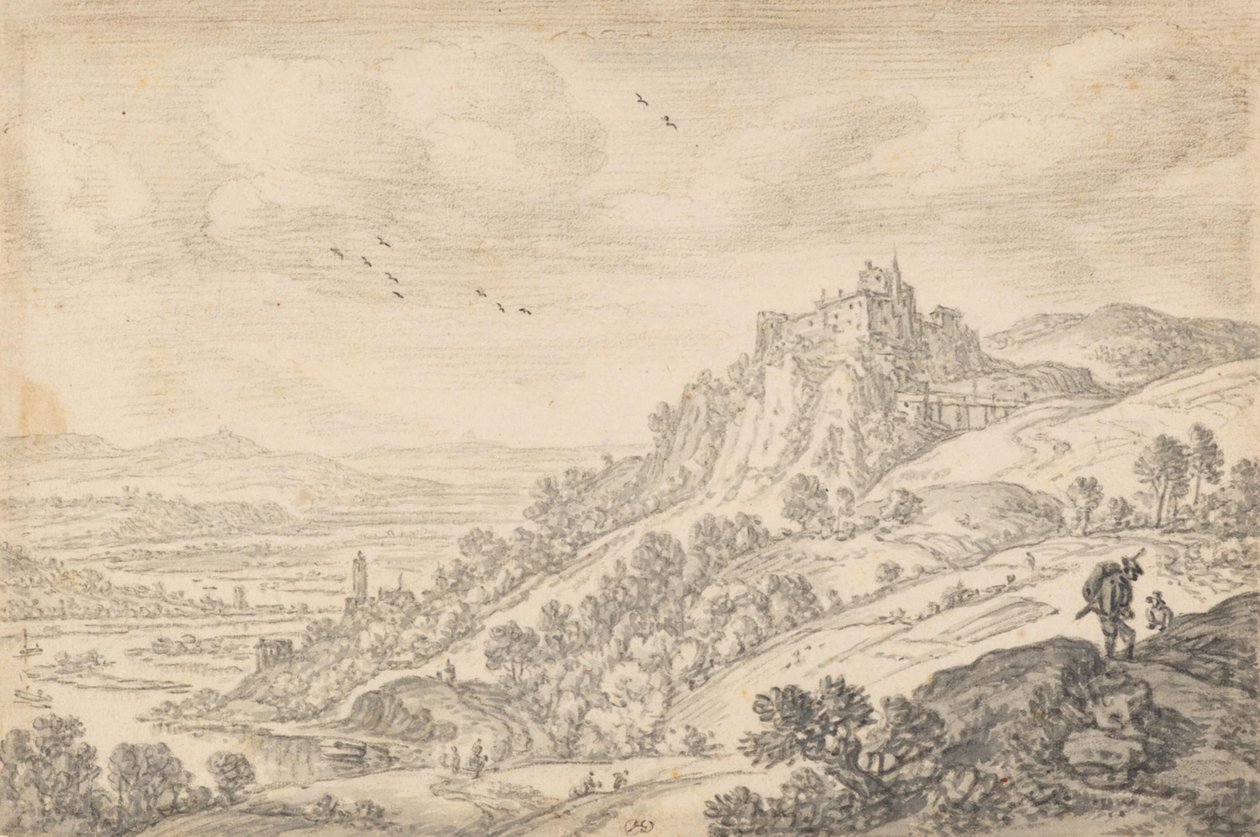 Rajnai fantázia: „Hamerstein közelében” alkotó: Herman Saftleven