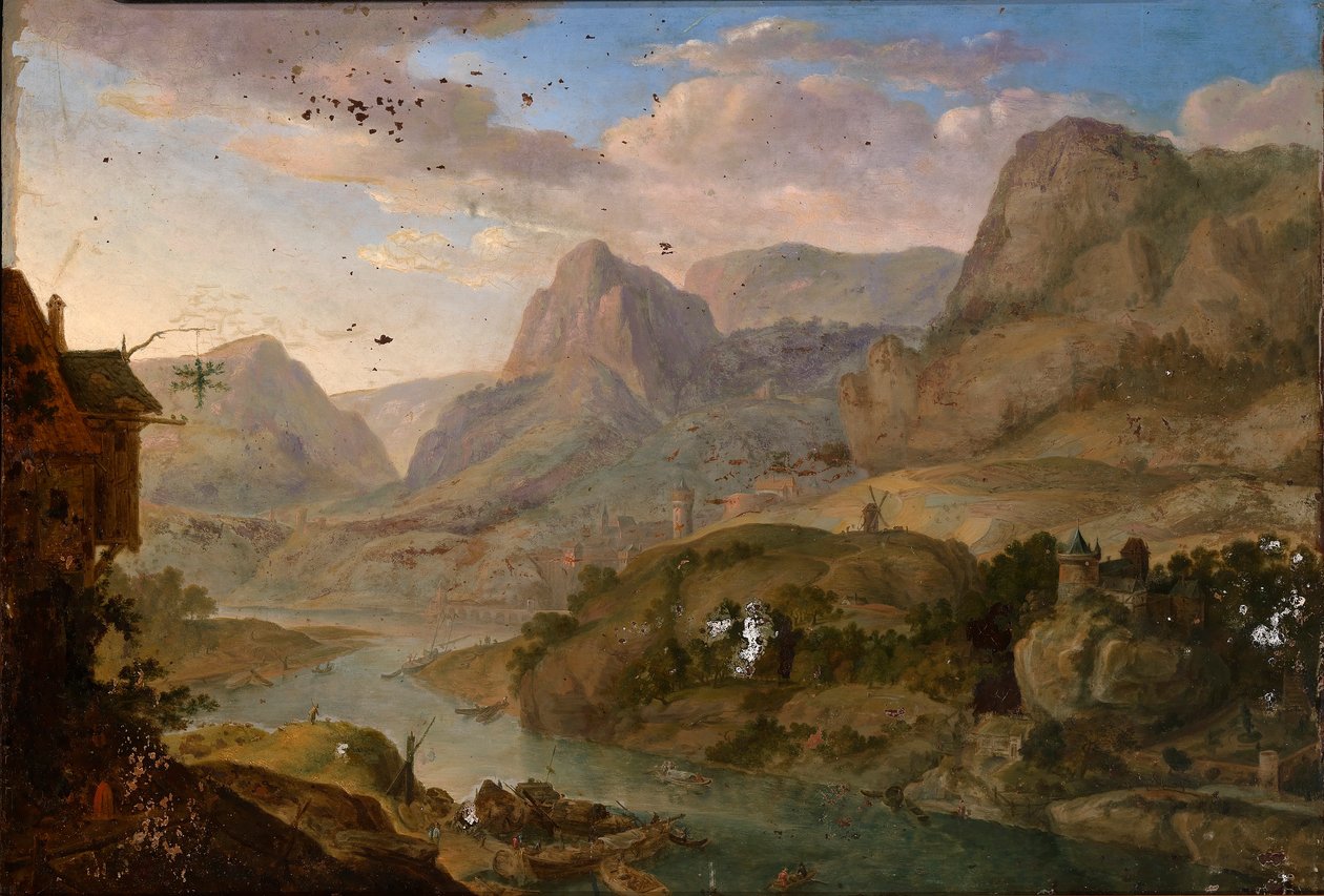 Tájkép alkotó: Herman Saftleven