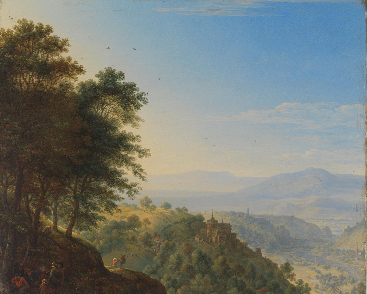 Rajnai táj Boppard közelében alkotó: Herman the Younger Saftleven