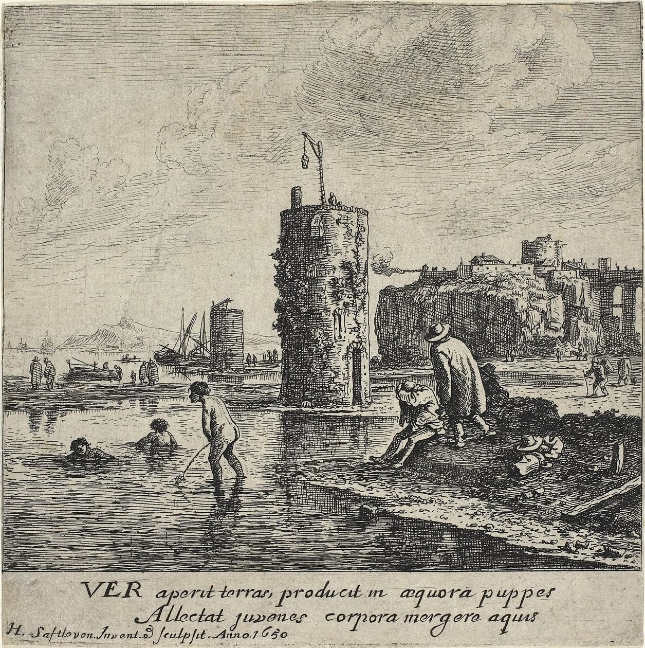 1650 tavasza alkotó: Herman the Younger Saftleven