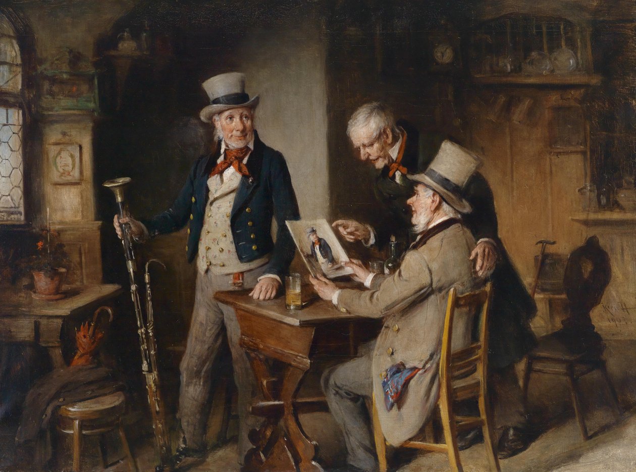 A fagottjátékos alkotó: Hermann Kern