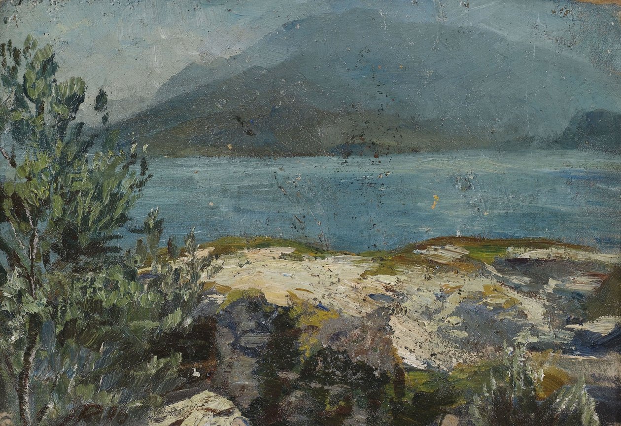 Nyári tópart alkotó: Hermann Pleuer