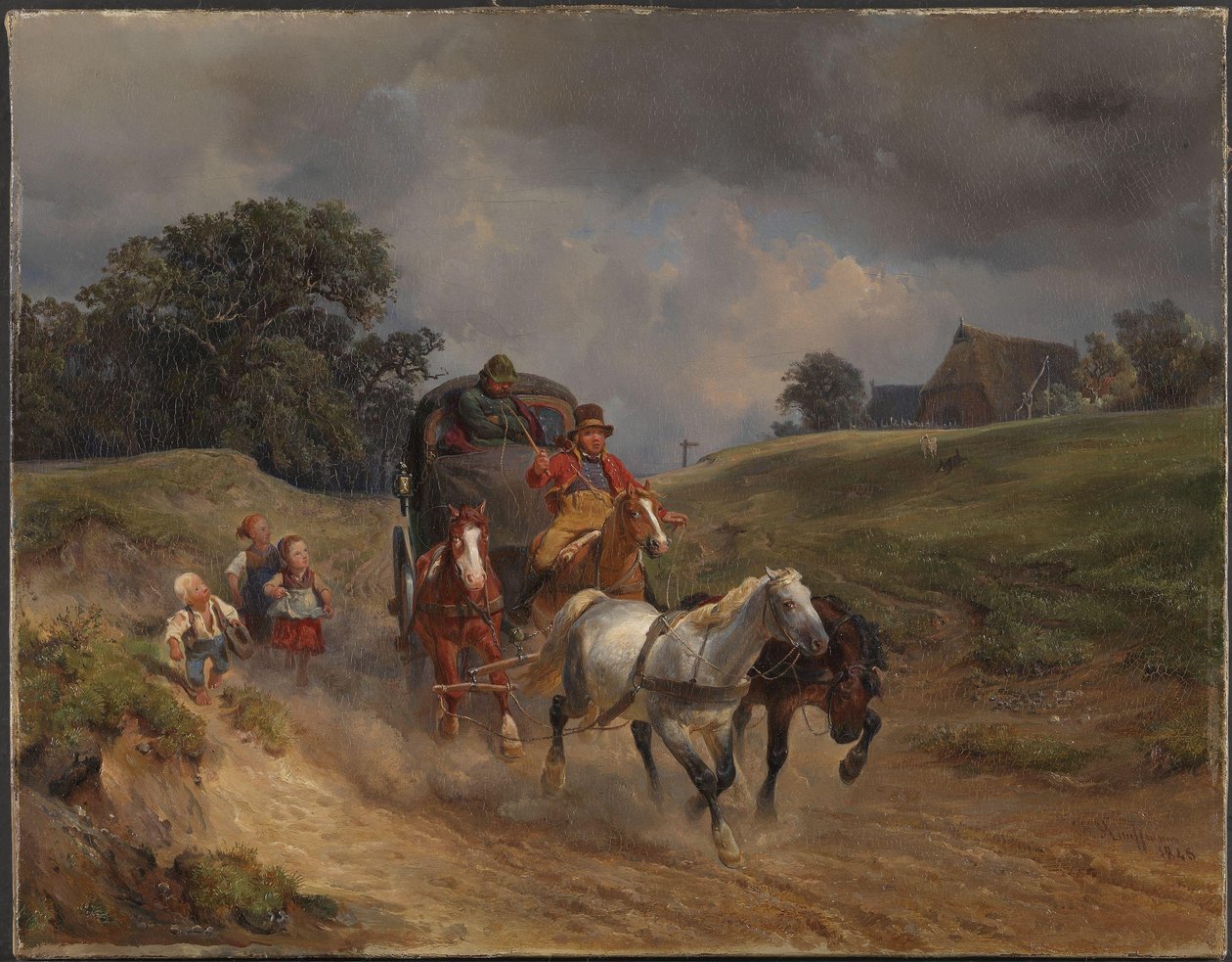 A Mail Coach alkotó: Hermann Kauffmann the Elder