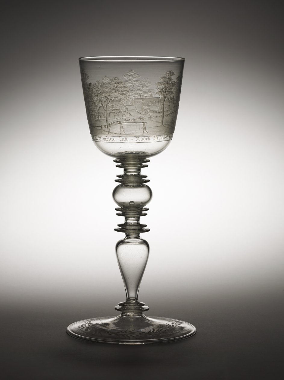 Serleg, 1680 körül (üveg) alkotó: Hermann Schwinger