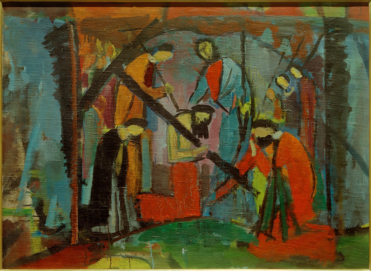 A kereszthordozás II alkotó: Hermann Stenner