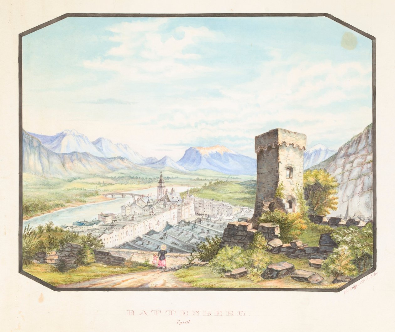 Rattenberg, Tirol alkotó: Hermann Stieffel