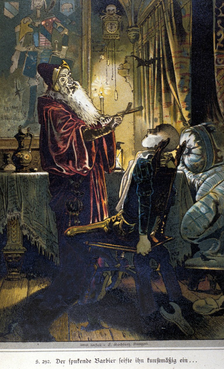 Vogel illusztrációja Jacob (1785-1863) és Wilhelm (1786-1859) Grimm testvérek meséjéhez alkotó: Hermann Vogel